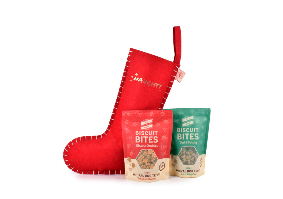 Best In Show Naughty & Nice Nibbles Stocking